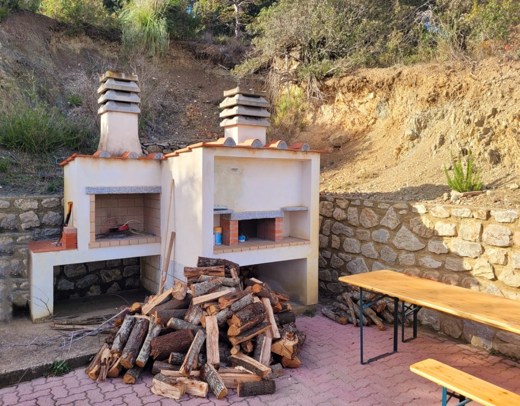 Elba-FeWo-Ferienhaus Ferienwohnung Grill und Pizzaofen